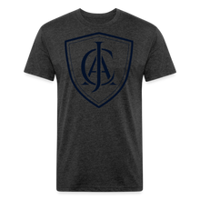 Men's Signature JAC Crest Premium (Black Out) Tee - heather black